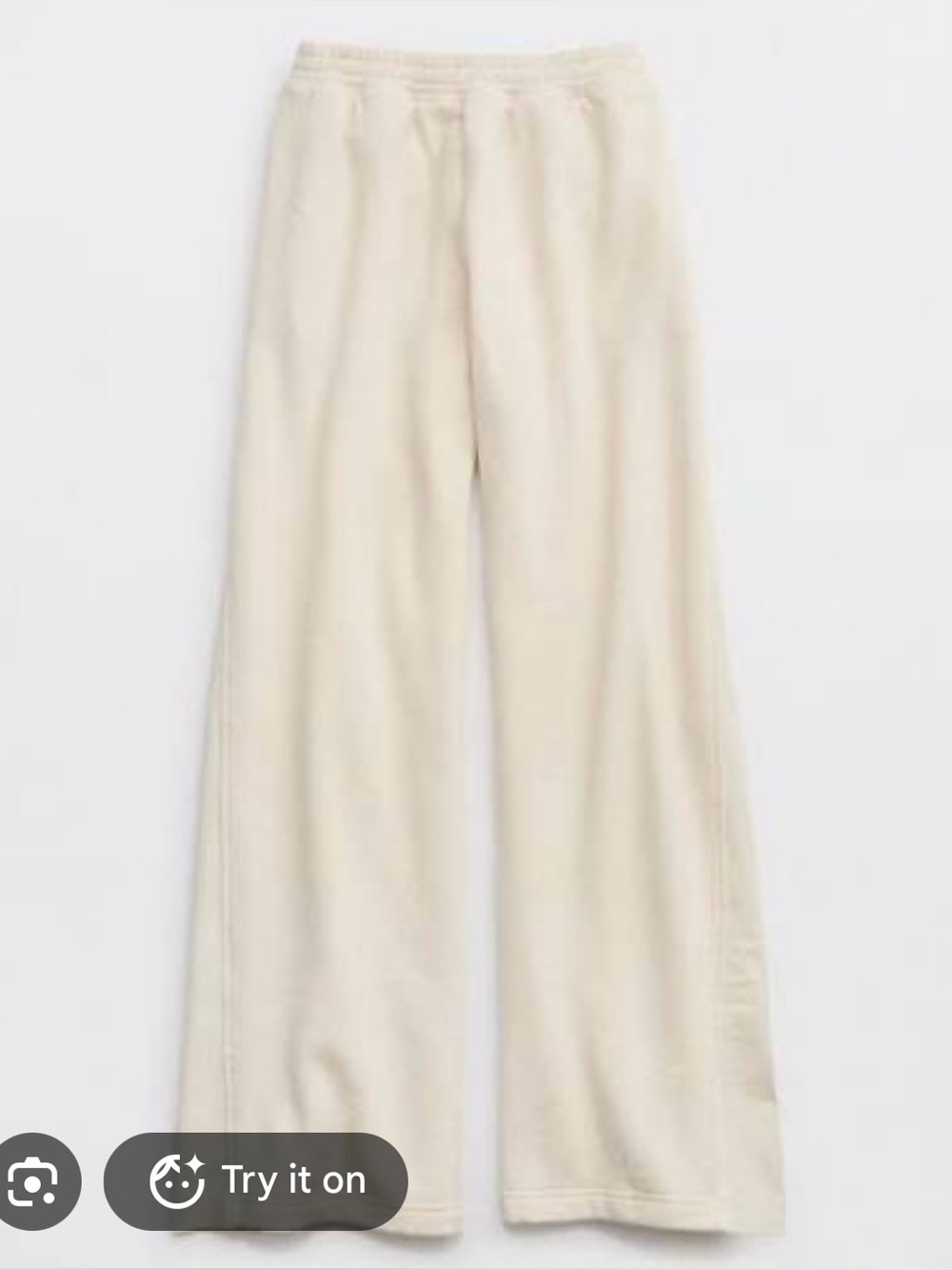 Aerie First Class Fleece Trouser - Heather Frost